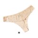 thumbnail image 2 of Qarigey Bragas de tiro bajo Tanga ropa interior de mujer Tanga lavable mano de obra fina elasticidad transpirable señora ropa de dormir piel M Type3 NO3, 2 of 6