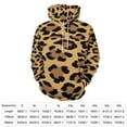 thumbnail image 2 of Animal Printing Leopard 3d Sweatshirts Hoodie Fashion Casual Personality Men's Women Street Hoodie Pullovers Long Sleeve Comfortable Top, 2 of 6