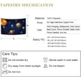 thumbnail image 4 of GZHJMY Tapestry Space Planets Solar System Milky Way Tapestry Wall Hanging Decorative Wall&nbsp;Blanket&nbsp;Bedding Tapestry for Bedroom Living Room Dorm 60"x40" Gift Decor, 4 of 7
