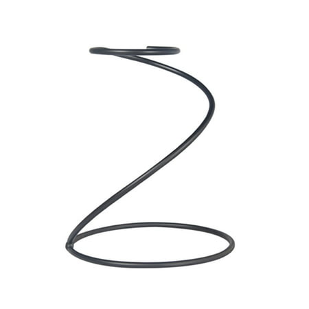 

NICEXMAS S-shaped Pour Over Coffee Dripper Stand Iron Filter Cup Holder Coffee Filter Rack (Black)