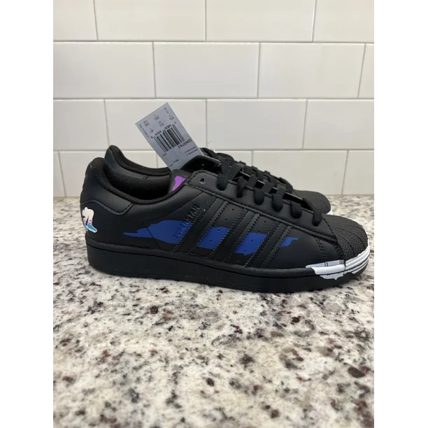 Adi-das Superstar Comic Art Sneaker Black Men's Size: 7 / Women's 8 GW5783