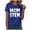 Blue, variant on Women's Momster Halloween Spider Web Graphic Crew Neck Short Sleeve Casual T-Shirt Red for Size XXL