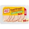 Oscar Mayer Deli Fresh Mesquite Smoked Sliced Turkey Breast Deli Meat Family Size, 16 oz Package