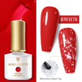 thumbnail image 1 of BORN PRETTY 7ML Glitter Top Coat Gold Silver Rose Gold Glitter Nail Gel Polish Function Gel Semi Permanent Soak Off Gel Varnish Gong Bohan LED, 1 of 2
