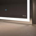 thumbnail image 4 of Eviva EVMR34-48X30-LED Lite Wall Mounted Modern Bathroom Vanity Backlit Lighted LED Mirror, 4 of 8