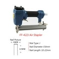 thumbnail image 2 of Air Stapler For Width 4mm U Code Nail 10-22mm Length Nail, Pneumatic Air Nail Gun 4-8 Bar ,More Helpful and Safe, 2 of 5