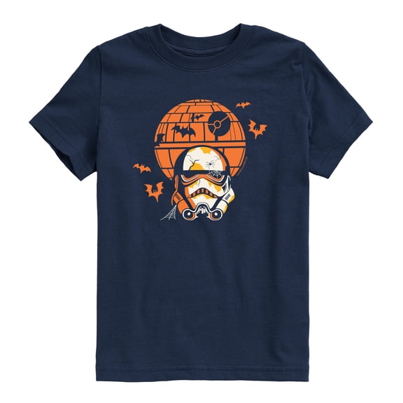 Star Wars - Halloween Storm Trooper Helmet - Toddler Boys Short Sleeve Graphic T-Shirt