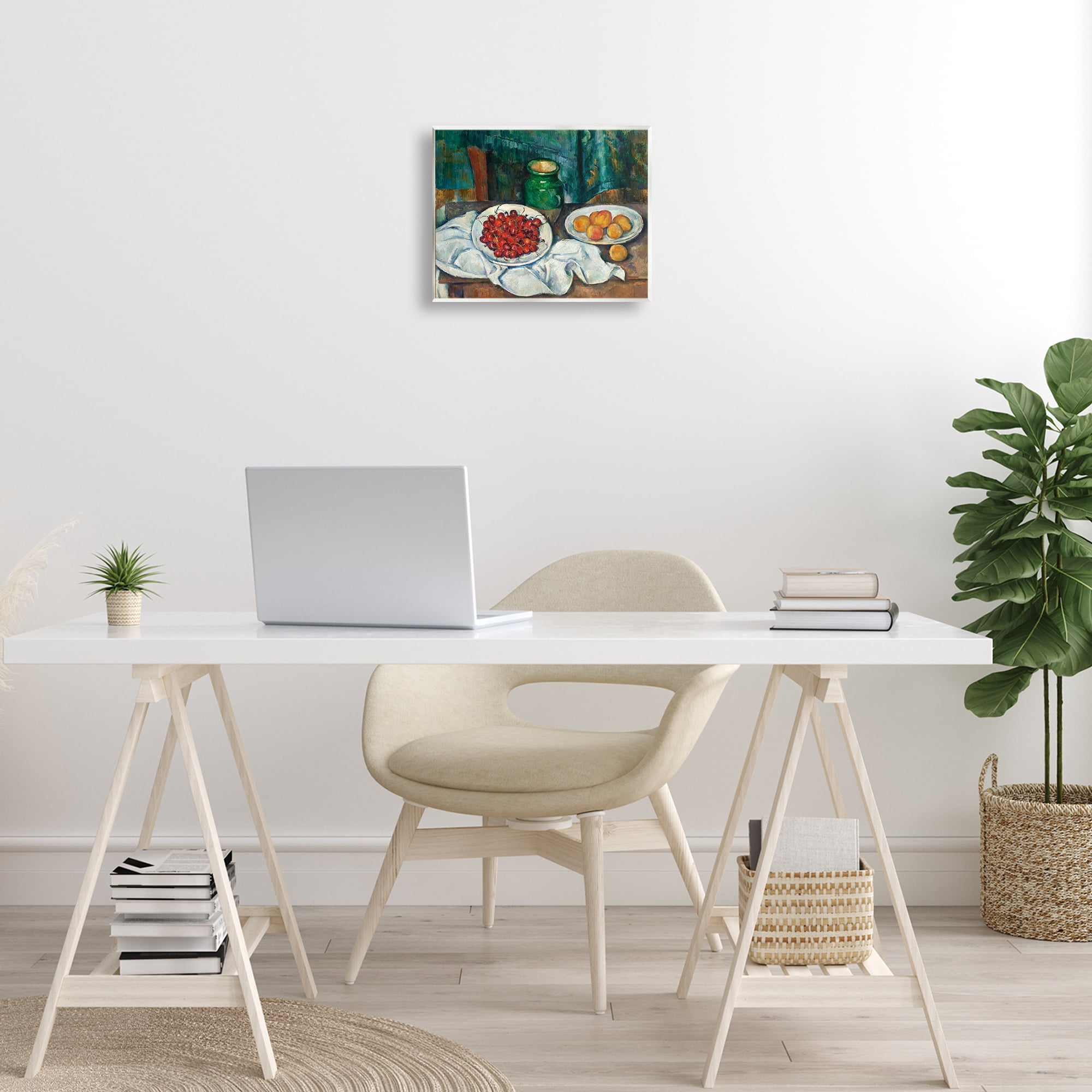 Stupell Industries Classical Fruit Still Life Food & Beverage Painting Unframed Art Print Wall Art, 14 x 11