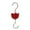 Red, variant on Hooks for Hummingbird Feeders | Large Capacity Feeding Hook Designed for Hummingbird Bird Feeders