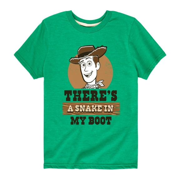 Toy Story - Snake in My Boot - Toddler And Youth Short Sleeve Graphic T-Shirt