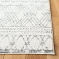 thumbnail image 3 of SAFAVIEH Tulum Taneka Distressed Geometric Runner, 2'2" x 9', Ivory/Grey, 3 of 7