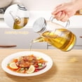 thumbnail image 3 of Dispensador de aceite Botella Dispensador de aceite de oliva con pico antigoteo y antideslizante para cocinar ensalada, barbacoa, barbacoa, 3 of 6