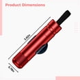 thumbnail image 4 of Car Safety Hammer, Aluminum Alloy Emergency Escape Tool, Multi-Functional Tungsten Steel Window Breaker, Compact Design for Vehicles, 4 of 5