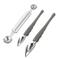 thumbnail image 1 of Baking Tool Set Stainless Steel Decorating Spoon for Cake Embellishment 3Pcs, 1 of 4