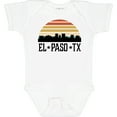 thumbnail image 3 of Inktastic El Paso Texas Skyline Retro Boys or Girls Baby Bodysuit, 3 of 5
