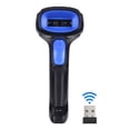 thumbnail image 1 of Barcode 2-in-1 2.4G Wireless Barcode Scanner & USB Wired Barcode Scanner Automatic Handheld 1D Bar  Scanner Reader with Rechargeable Battery Mini USB Receiver USB Cable for, 1 of 7