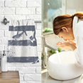 thumbnail image 7 of Yayeee 100% Cotton Hand Towels for Bathroom 16" x 28" Soft Absorbent Kitchen Towel, Light Sharks, 7 of 7