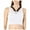 Grey - porcelain, variant on Reebok Womens Ribbed Detail Sports Bra, Grey, Medium