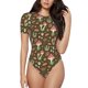 thumbnail image 1 of Balery Mushrooms and Autumn Body de cuello redondo de manga corta para mujer Tops de manga corta Tops básicos-XX-Large, 1 of 7