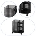 thumbnail image 5 of GARENDE Fitness Equipment Organizer Yoga Mat Storage Rack Practical Home Gym Storage Rack for Yoga Strap Kettlebells Resistance Bands Black, 5 of 6