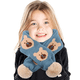 thumbnail image 5 of Bufanda para niños, moda para niños pequeños, bufandas suaves y cálidas, calentador de cuello, invierno para niñas y mujeres, 5 of 5