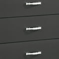thumbnail image 3 of Chest with Crystal Like Knobs and Accents, Gray - Saltoro Sherpi, 3 of 5
