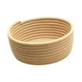 thumbnail image 4 of Cesta de almacenamiento tejida, cesta tejida de mesa, contenedor de diseño nórdico, decoración portátil, organizador de artículos diversos, caja de Caqui, 4 of 8