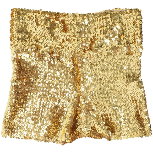 Pantalones cortos de rendimiento para mujer, pantalones cortos de fiesta con purpurina, pantalones cortos de cintura elástica, pantalones cortos de lentejuelas de moda
