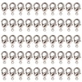 thumbnail image 1 of 50pcs DIY Lobster Clasp Metal Snap Hook Spring Buckle for Necklace Bracelet Jewelry Making, 1 of 14