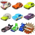 thumbnail image 2 of Disney Pixar Cars 2 Badass Racing Clan Series DJ Slug Agent Boust Diecast  Model Fine Toys Car Boy New Year Gift, 2 of 10