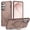 Desertgold, variant on Compatible with Samsung Galaxy S26 Plus Case with Invisible Magnetic O-Ring Stand, Military-Grade Case for Galaxy S26 Plus, [Compatible with MagSafe] [Great Grip Feeling], for Men Women, Pink