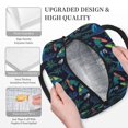 thumbnail image 3 of Gaeub Dinosaur Lunch Bag Water-Resistant, Leakproof, Durable, with Spacious Main Compartment and Front Pocket, for School, Work, Picnic, Outdoor Use-One Size, 3 of 6