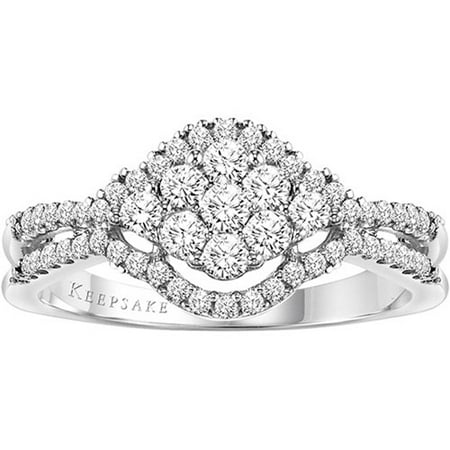 Keepsake Ss Holiday 2012 1/2 Ctw Ring