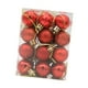 thumbnail image 4 of Adornos navideños colgantes BLESIY 24 piezas bolas decorativas de Navidad para aniversario puerta y fiesta Rojo, 4 of 8