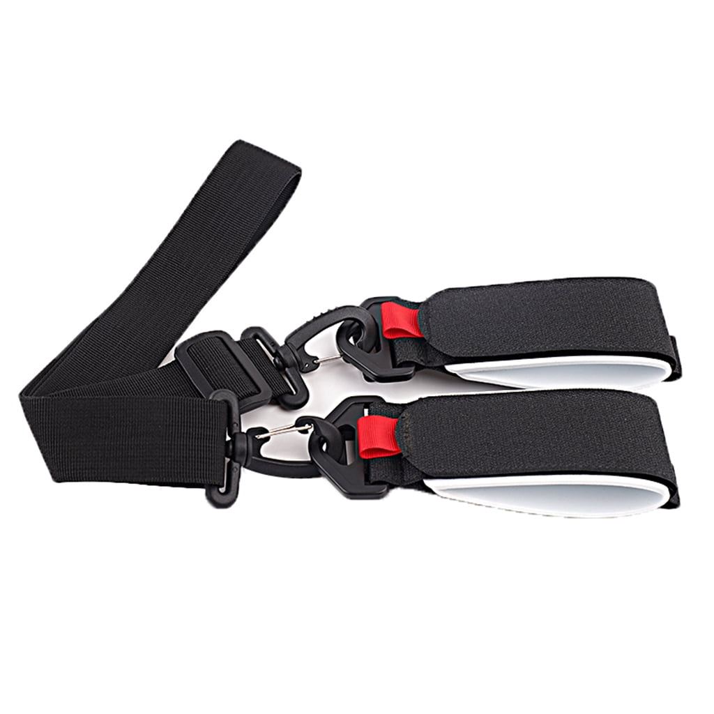New Adjustable Ski Pole Shoulder Hand Carrier Lash Handle Straps Porter 