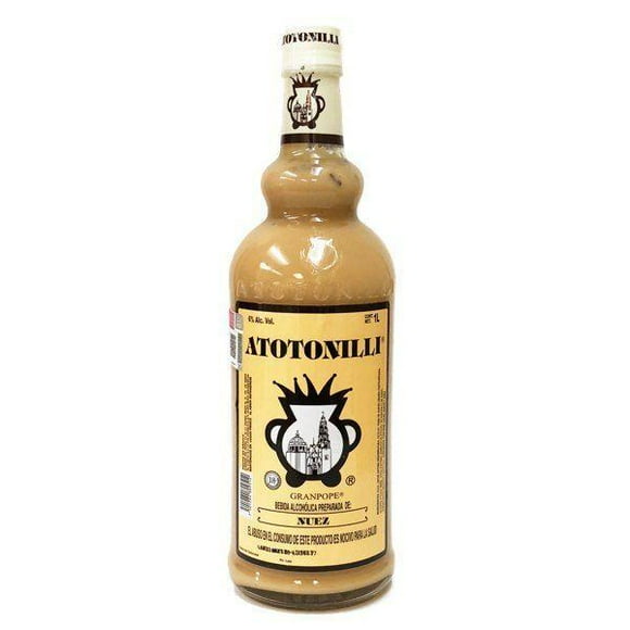 Caja de 12 Rompope Atotonilli Nuez 1 L Atotonilli Nuez