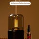 thumbnail image 4 of Candlelight Style Aroma Diffuser 120mL Mist Humidifier Warm White Night Light Quiet Essential Oil Diffuser Cool Mist Air Humidifier for Desktop Home O, 4 of 5