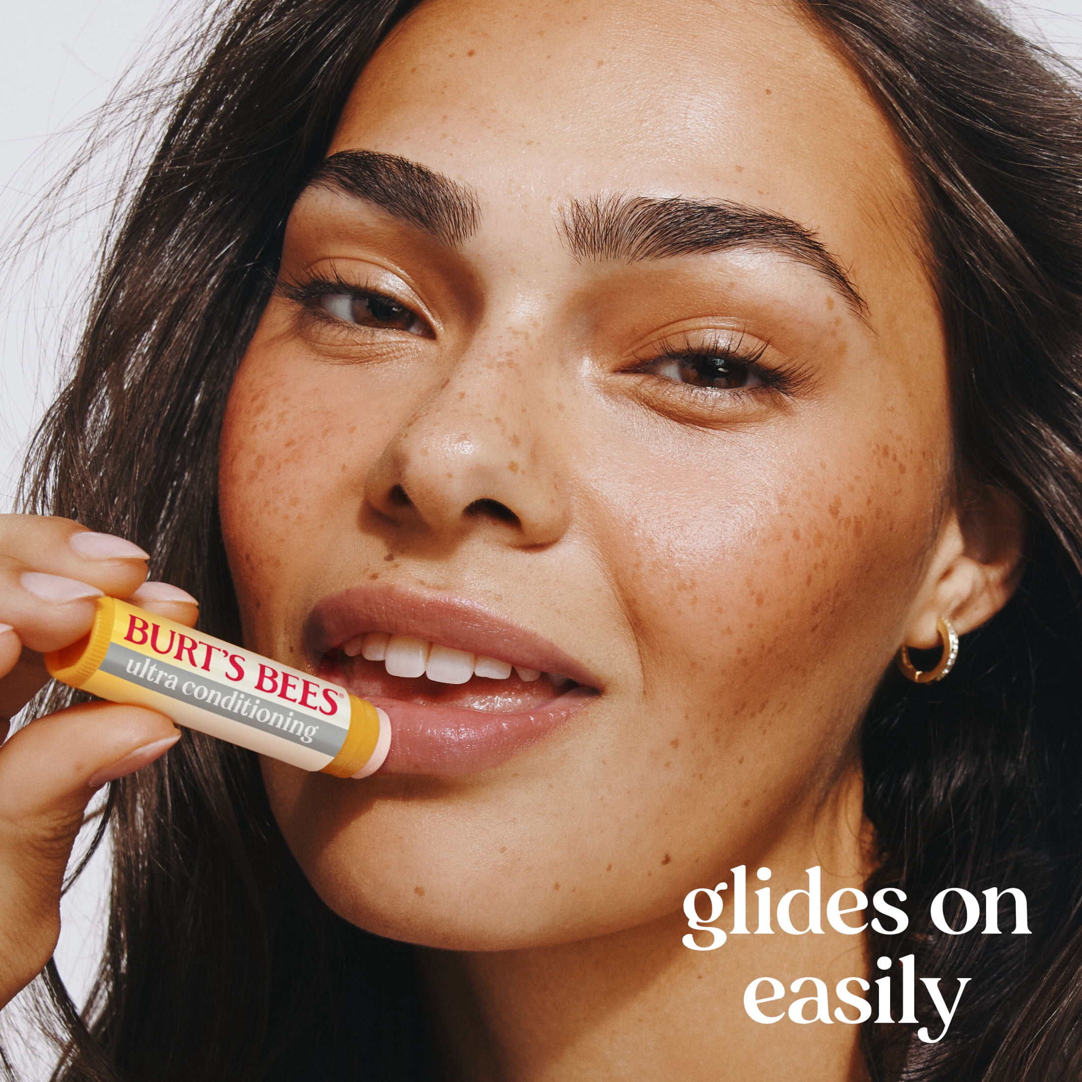 (3 pack) Burt's Bees Ultra Conditioning Moisturizing Lip Balm with Shea and Cocoa Butter, 0.15 oz.