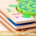 thumbnail image 2 of Juego De Rompecabezas De Madera Montessori, Juego De Rompecabezas Con Diseño De Animales, Tarjetas Para Niños, Niñas, Bebés, Niños Pequeños, Regalos Educativos De Aprendizaje Guardurnaity FN003121-00, 2 of 6