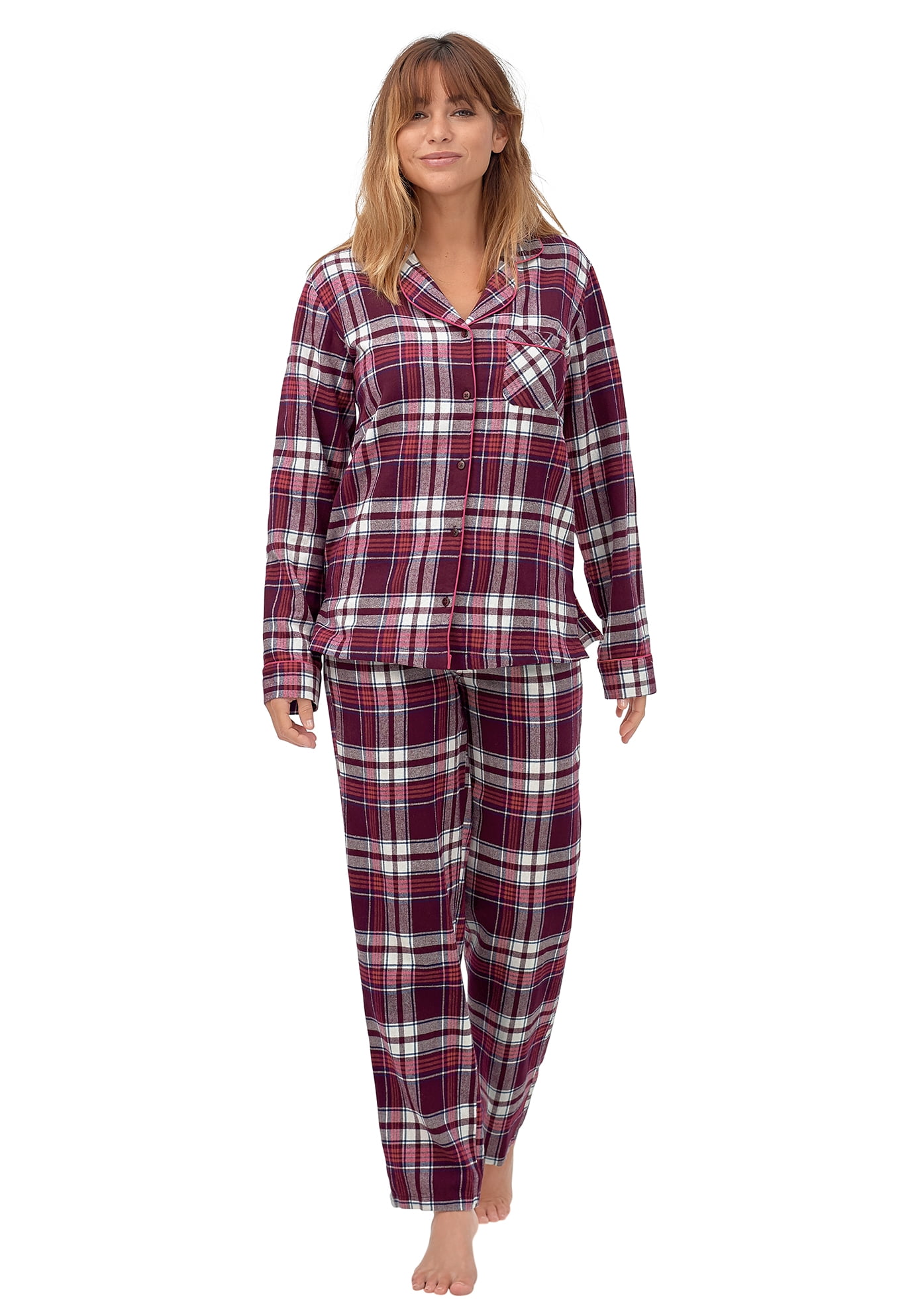 flannel jogger pajama set