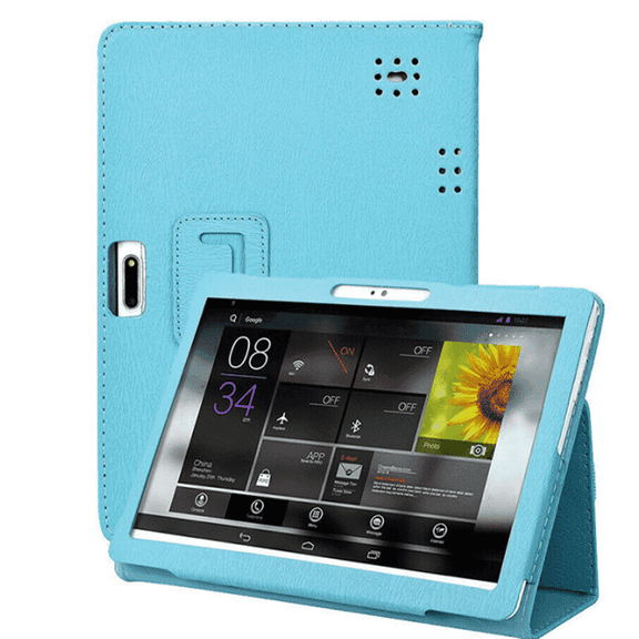 GJX 10.1 Inch android Tablet Case Drop Resistant 10.1 Inch Tablet Case Shock Absorbing 10 Inch Tablet Case Blue