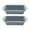 Light Grey-2-Pack 9-Inch Bread Pan, variant on Light Grey 2-Pack 9-Inch Bread Pan Silicone Bakeware