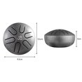 thumbnail image 4 of Tambor Etéreo Tambor Etéreo Tmvgtek Ethereal Drum 3 Pulgadas 6 Tonos Mini Hand Pan Tongue Drum Con Baquetas (A), 4 of 5