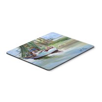Carolines Treasures JMK1060MP Jeannie Shrimp Boat Mouse Pad Hot Pad or Trivet Large multicolor