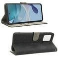 thumbnail image 6 of SaniMore for Motorola Moto G 5G 2023 Premium PU Leather Case, [RFID Blocking] Card Holder Magnetic Wallet Folio Cover for Moto G 5G with Practical Bracket + Detachable Wrist Strap, Black, 6 of 8