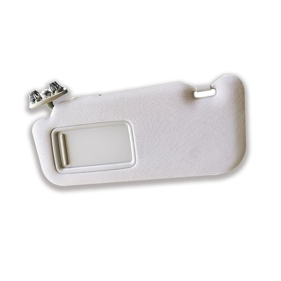 Sun Visor Replacement Fit For Toyota Corolla 2008-2013, OE: 74320-12E00-B0, Driver Left & Passenger Right Side, Sun Visor With Mirror -grey-Fabric left