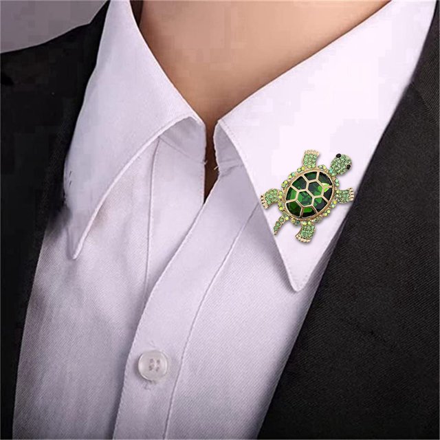Turtle Brooch Exquisite Brooch Unique Decoration Accessory for Collectors Stylish Jewelry for All Occasions