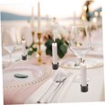 thumbnail image 4 of BESTYASH 10Pcs Metal Candle Cups for Candlesticks Retro Style Black Round Shape for Special Events and Daily Life, 4 of 8