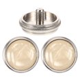 thumbnail image 3 of 3pcs Trumpet Valves Finger Buttons Trumpet Key Caps Replacement for Trumpet Player, 3 of 8
