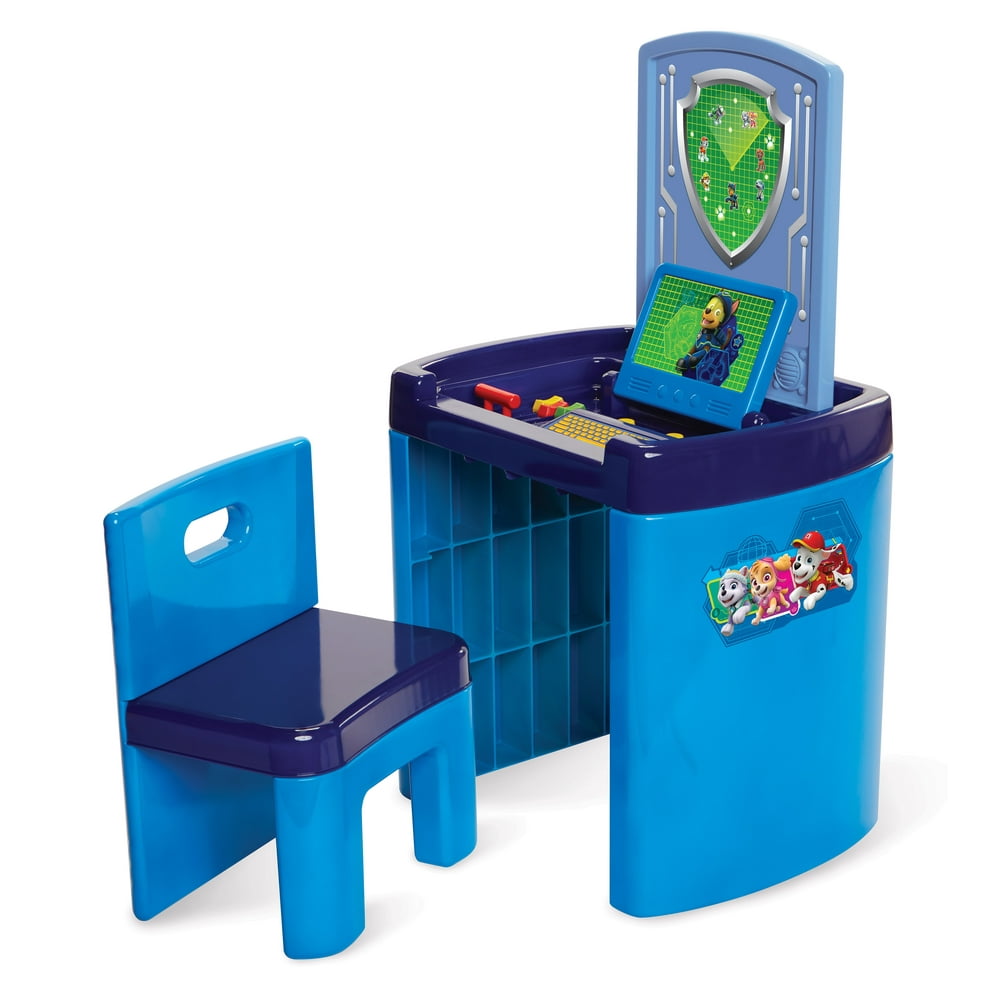 Paw Patrol Pretend N' Play Activity Table Set with One Chair - Walmart.com - Walmart.com